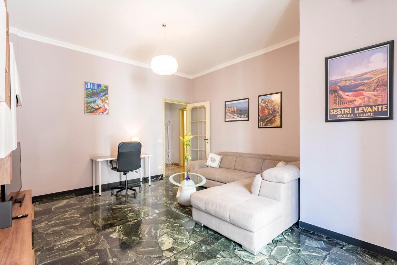 Joivy Cute Flat With Terrace Appartement Genua Buitenkant foto